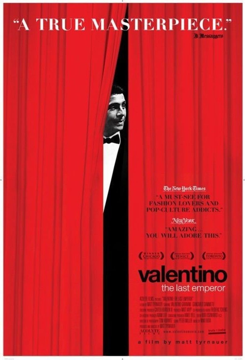Valentino: The Last Emperor movie poster