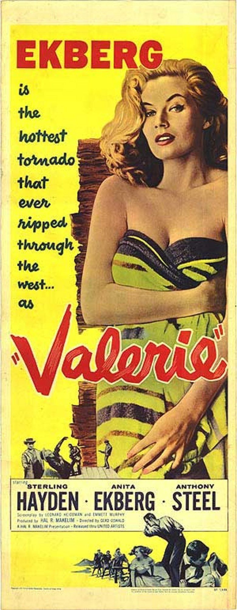 Valerie (film) movie poster