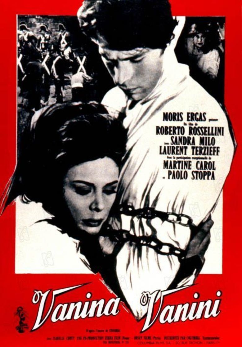 Vanina Vanini (film) movie poster