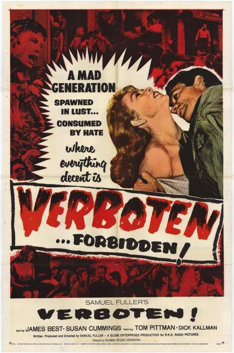 Verboten! movie poster