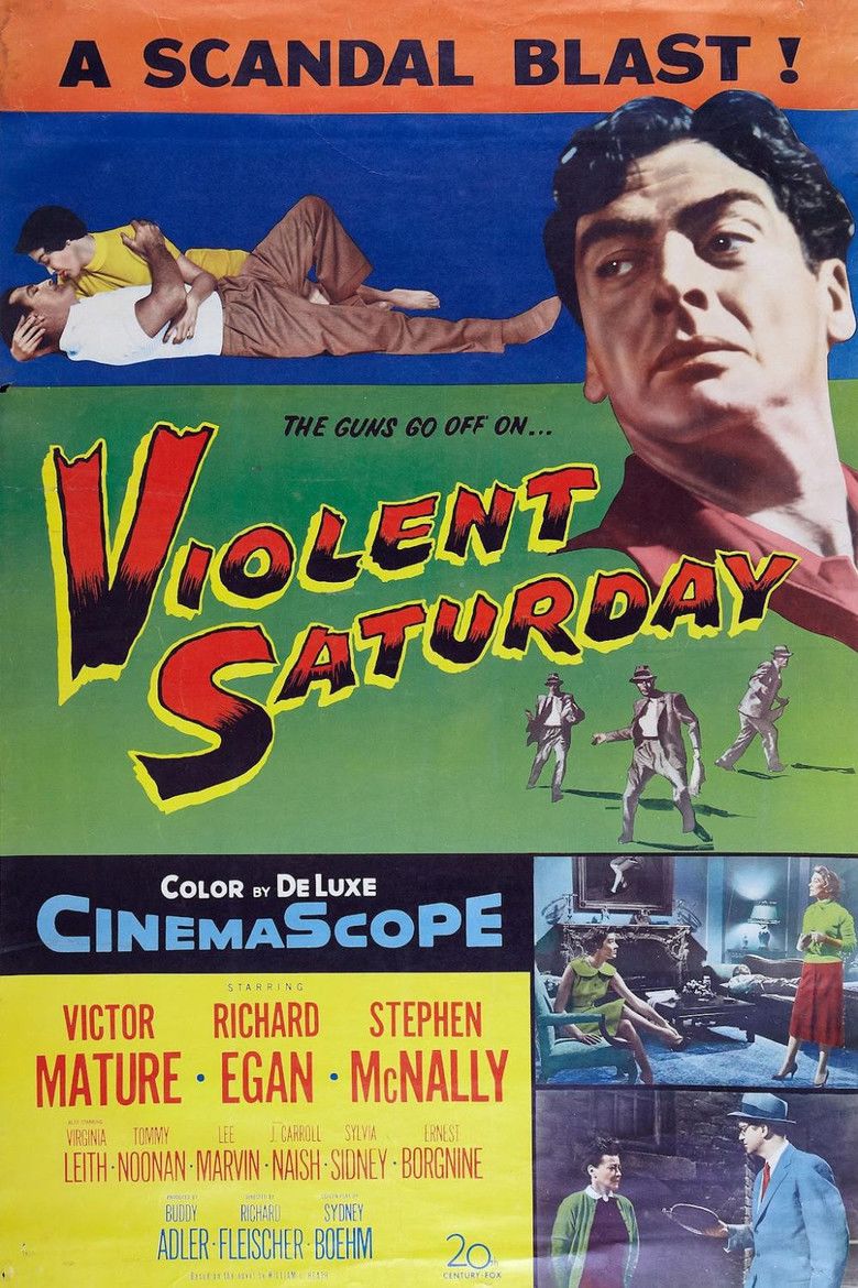 Violent Saturday movie poster
