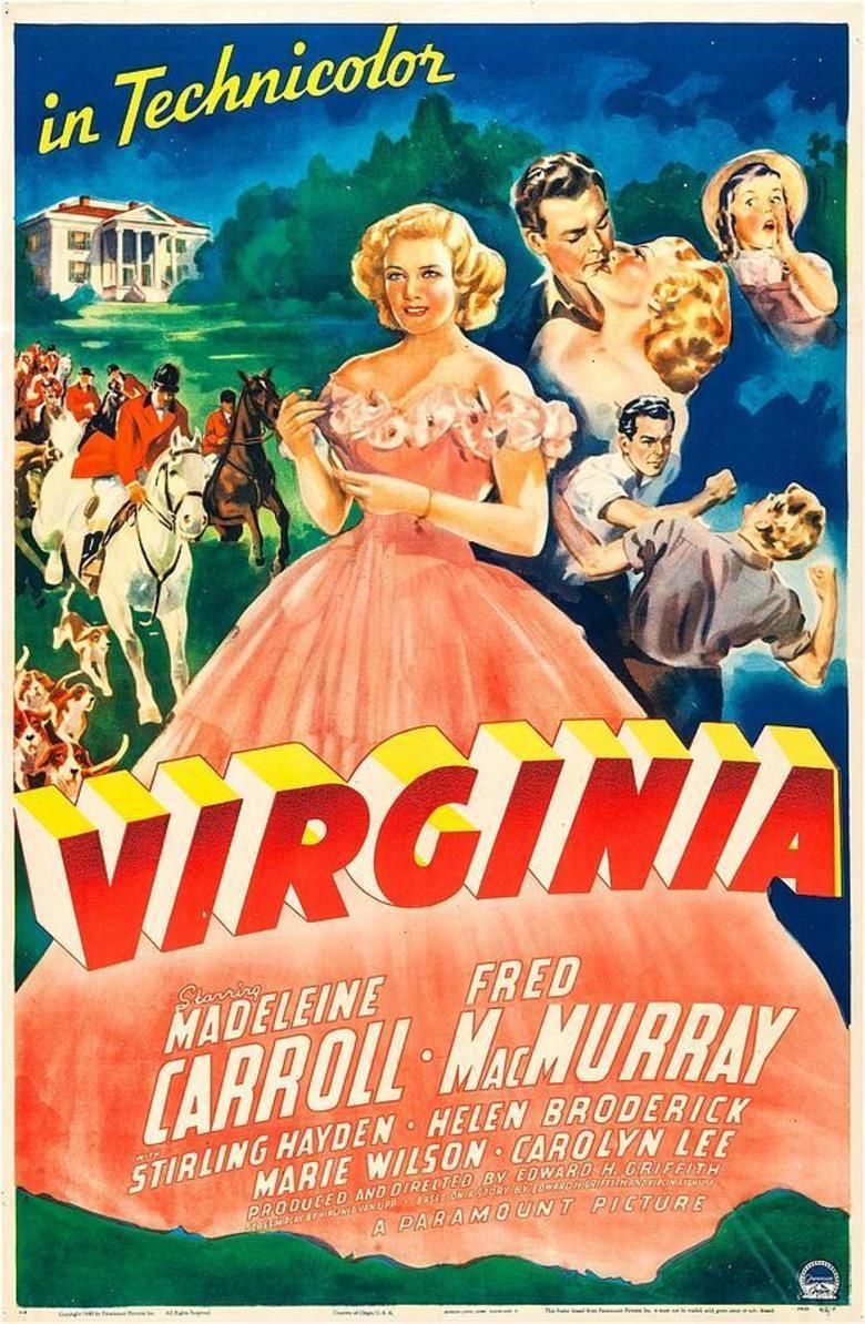 Virginia (1941 film) movie poster