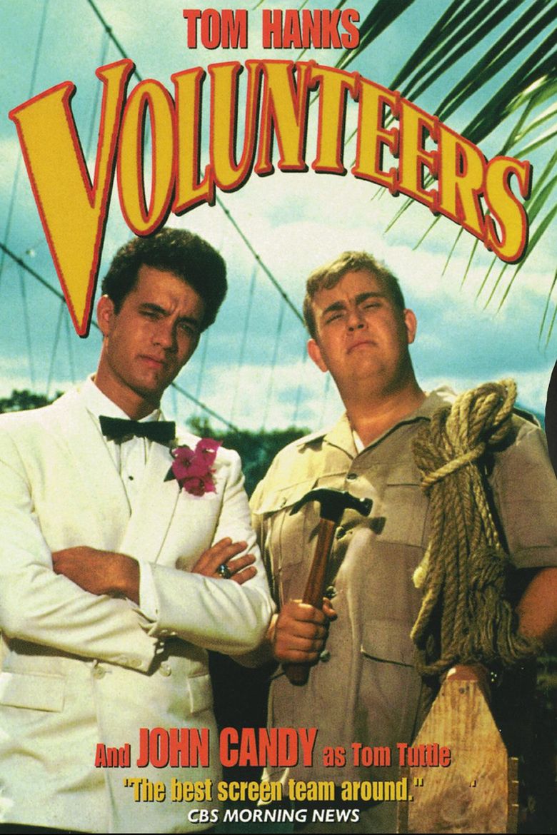 Volunteers (film) movie poster