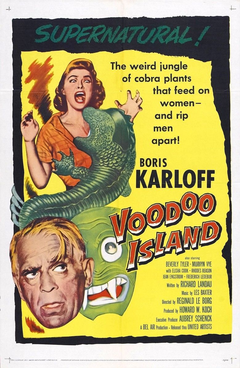 Voodoo Island movie poster