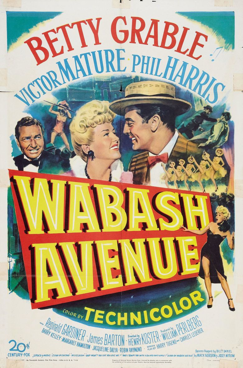 Wabash Avenue (film) movie poster