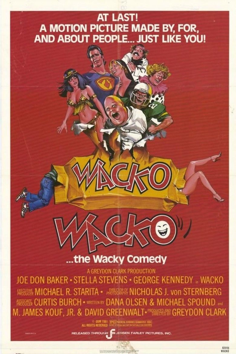 Wacko (film) movie poster