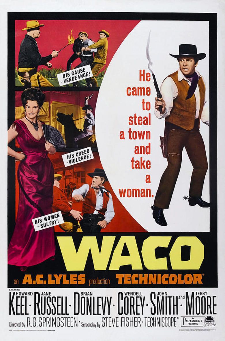 Waco (1966 film) movie poster