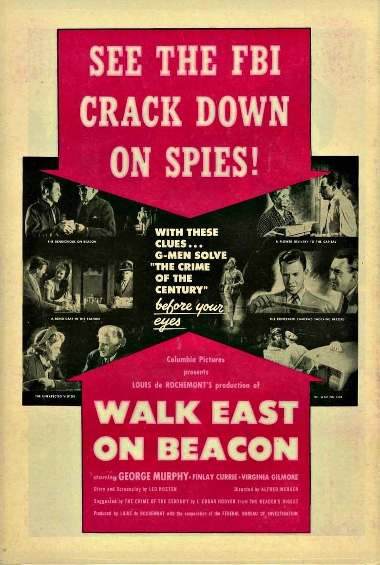 Walk East on Beacon movie poster