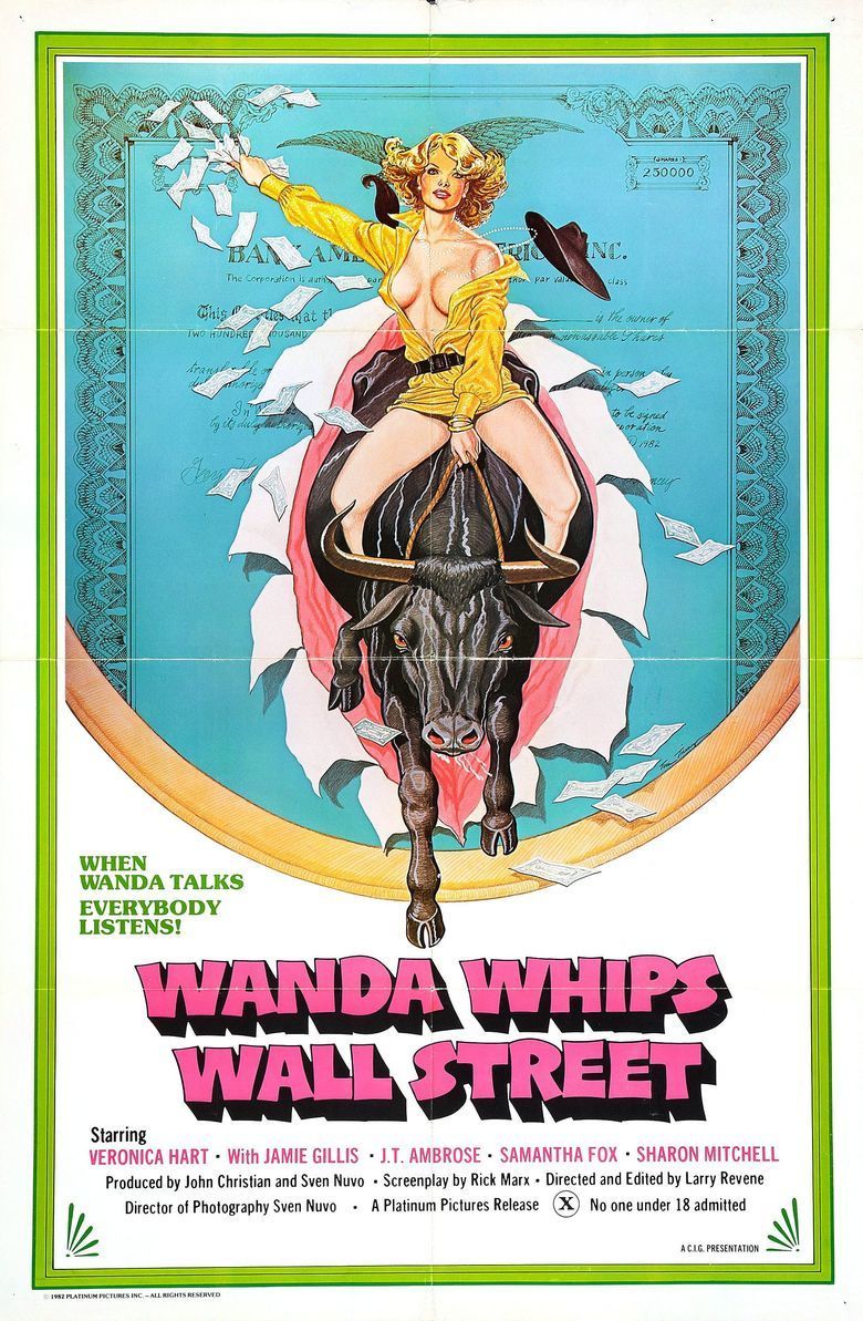Wanda Whips Wall Street movie poster