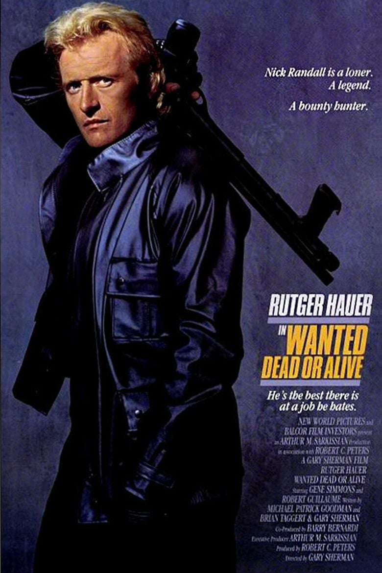 Wanted: Dead or Alive (1987 film) movie poster