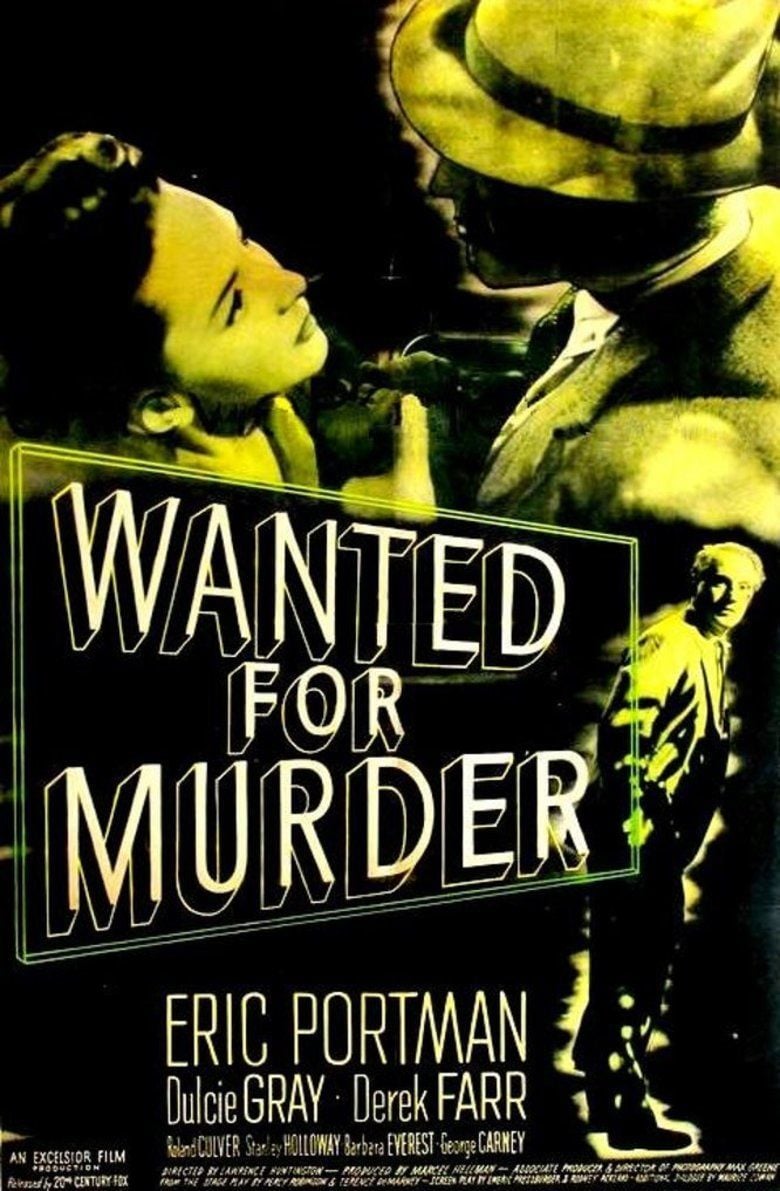 Wanted for Murder (film) movie poster