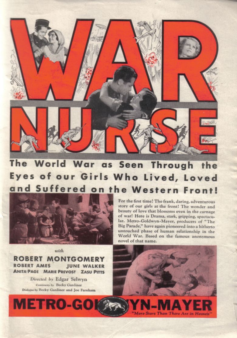 War Nurse movie poster