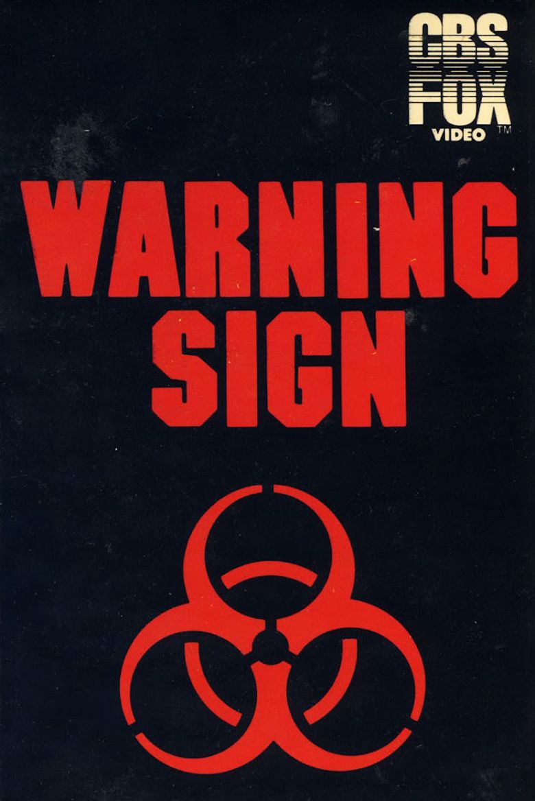 Warning Sign (film) movie poster