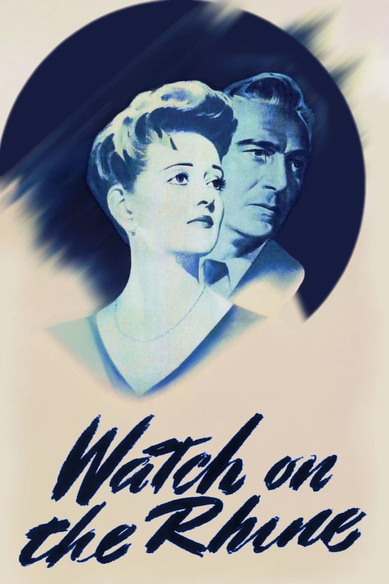 Watch on the Rhine movie poster
