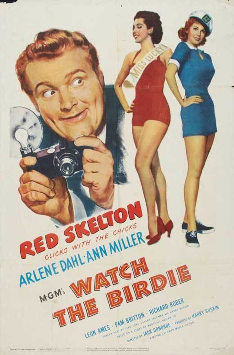 Watch the Birdie (1950 film) movie poster