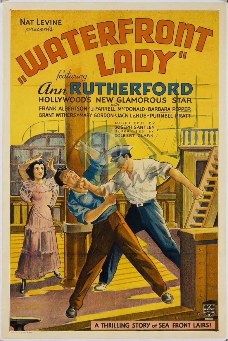 Waterfront Lady movie poster