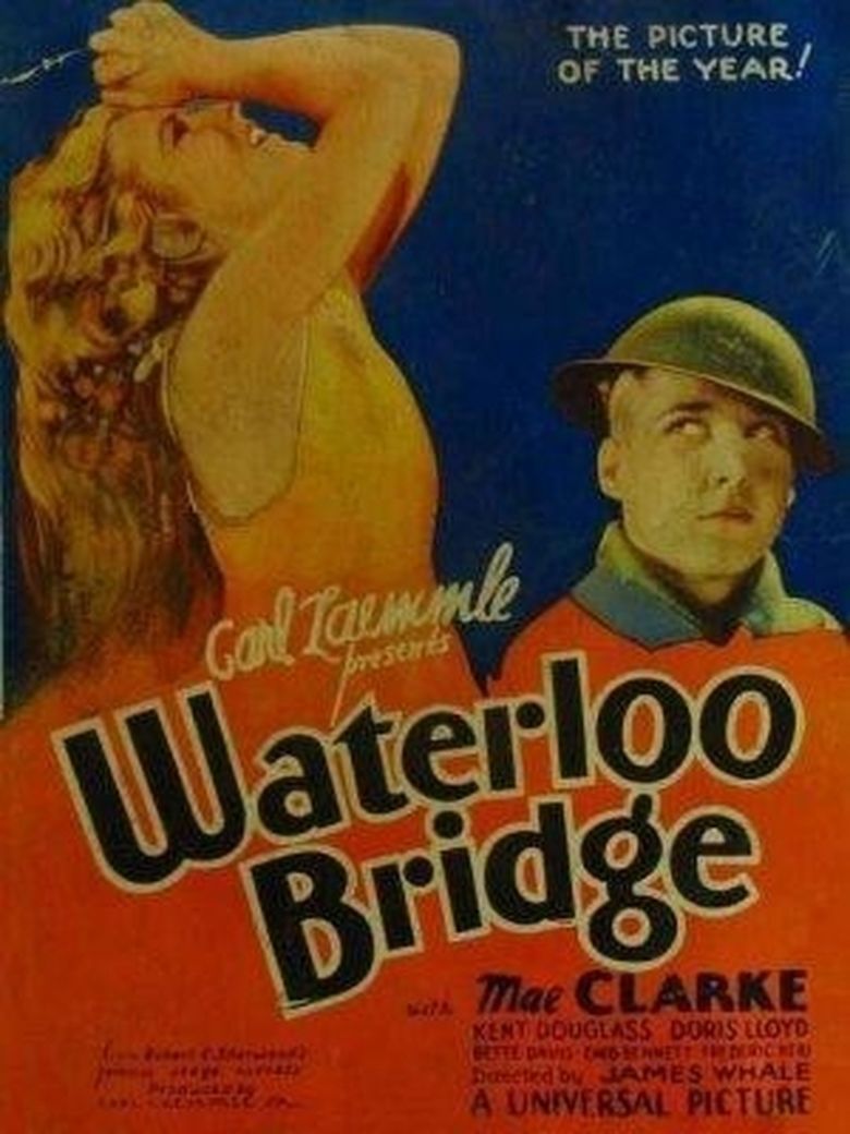Waterloo Bridge (1931 film) movie poster
