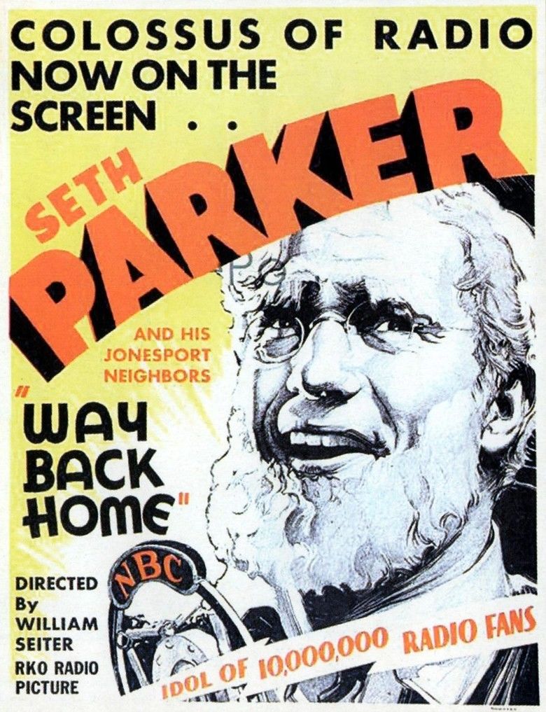 Way Back Home (1931 film) movie poster