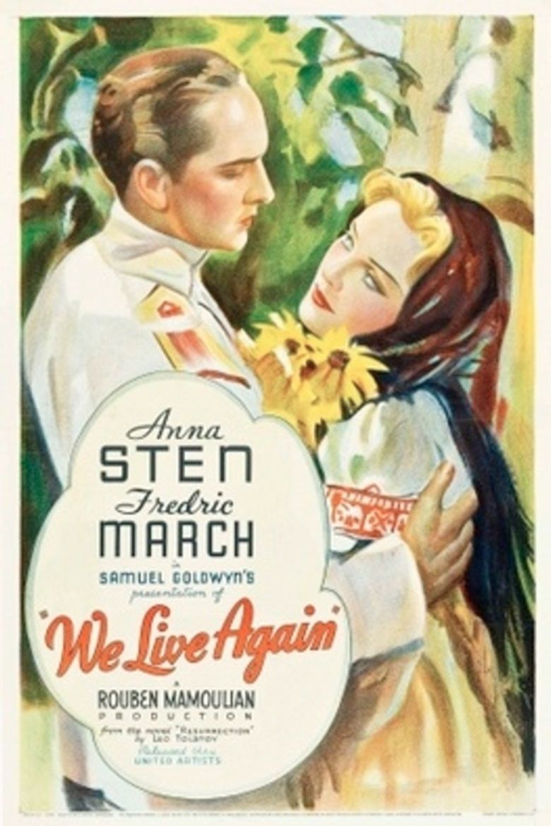 We Live Again movie poster