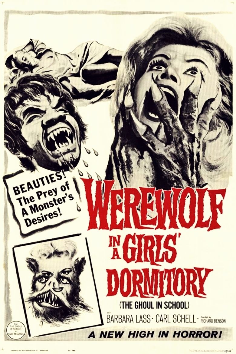 Werewolf in a Girls Dormitory movie poster