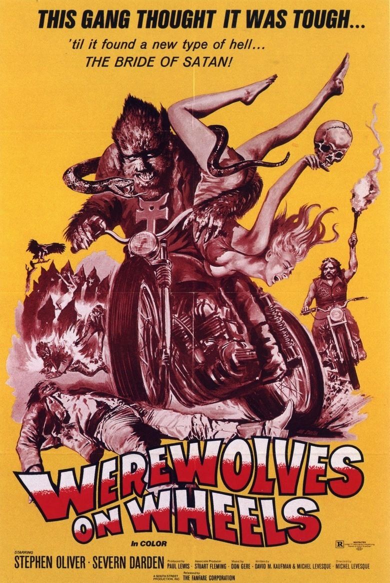 Werewolves on Wheels movie poster