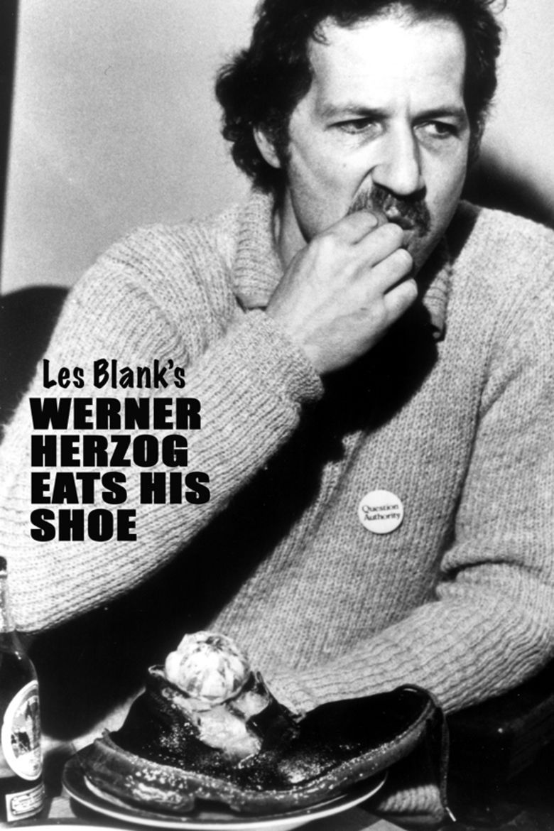 Werner Herzog Eats His Shoe movie poster