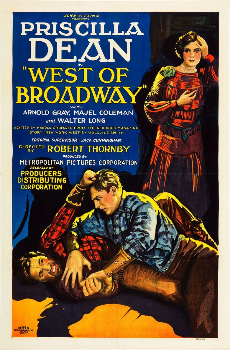 West of Broadway movie poster