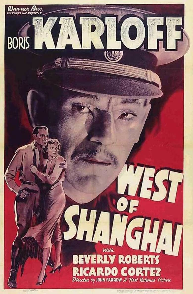 West of Shanghai movie poster