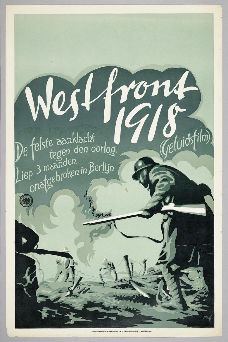 Westfront 1918 movie poster