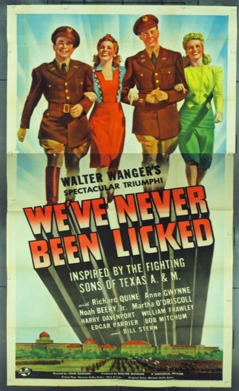 Weve Never Been Licked movie poster