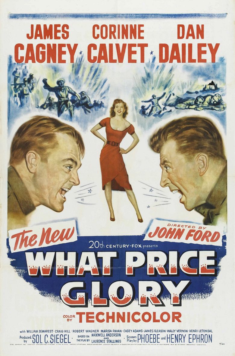 What Price Glory (1952 film) movie poster