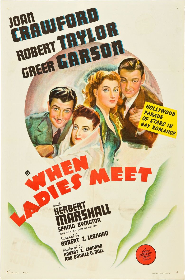 When Ladies Meet (1941 film) movie poster