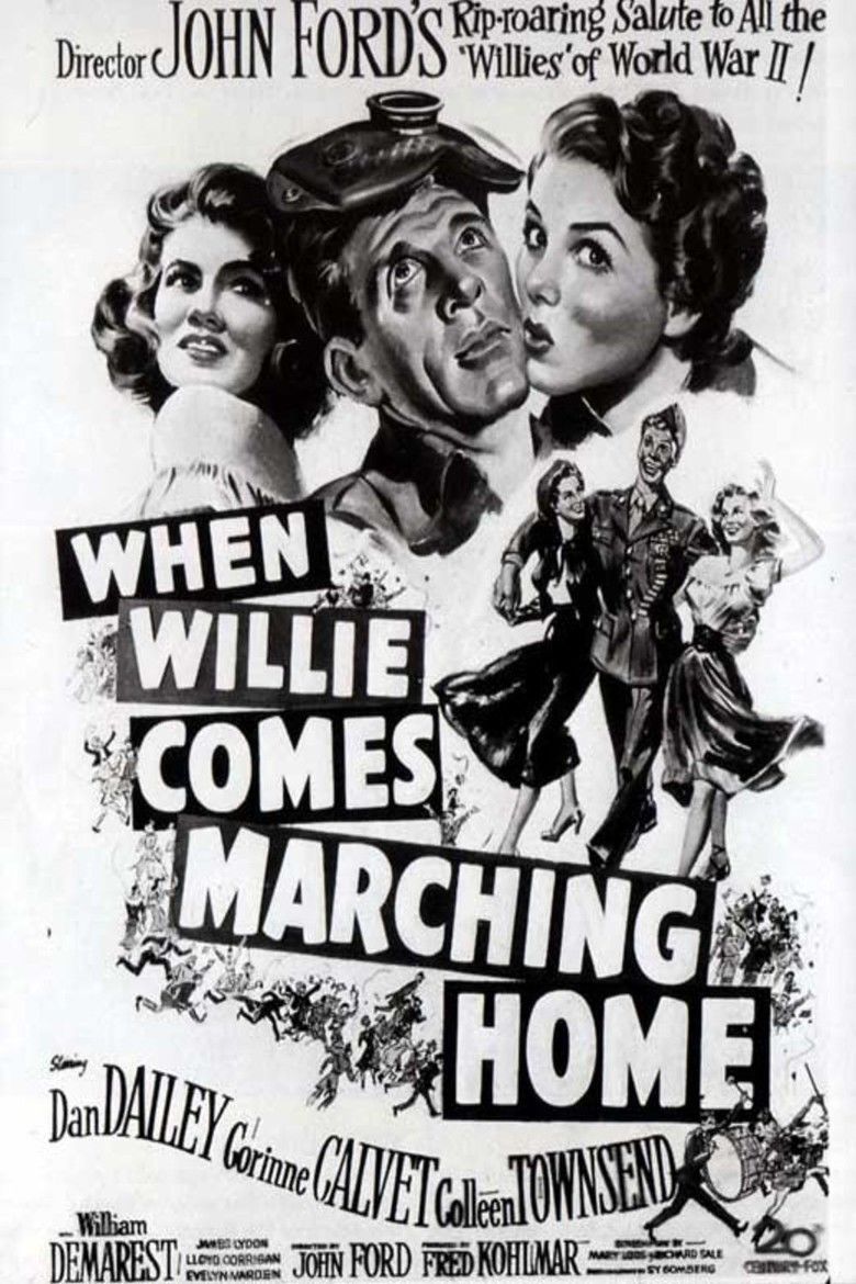 When Willie Comes Marching Home movie poster