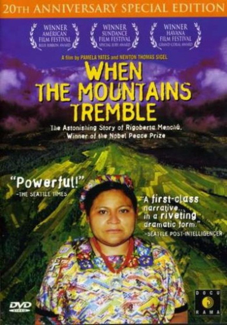 When the Mountains Tremble movie poster