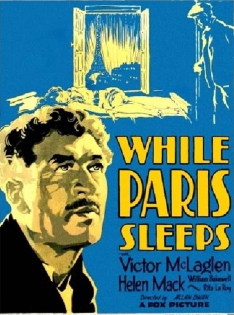 While Paris Sleeps (1932 film) movie poster