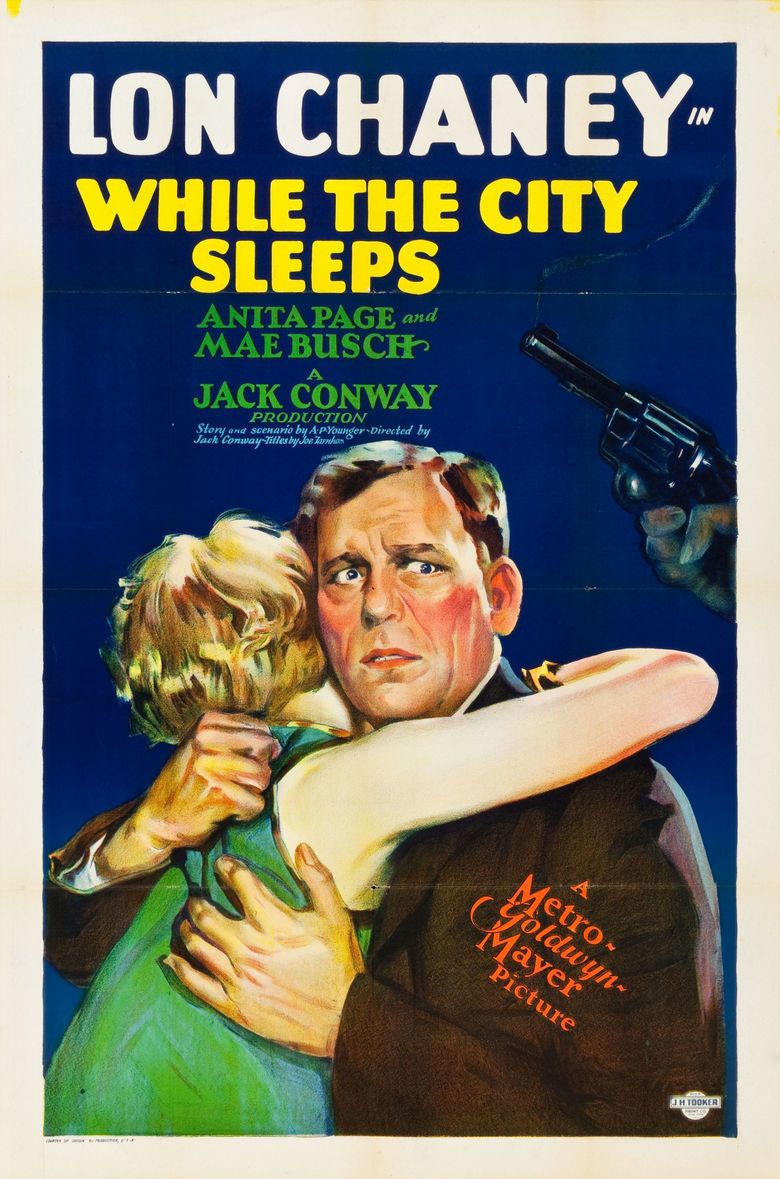 While the City Sleeps (1928 film) movie poster