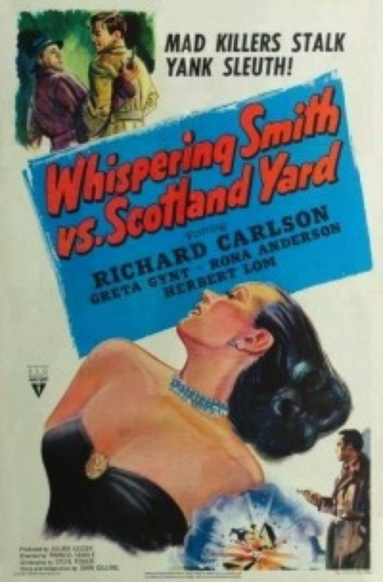 Whispering Smith Hits London movie poster