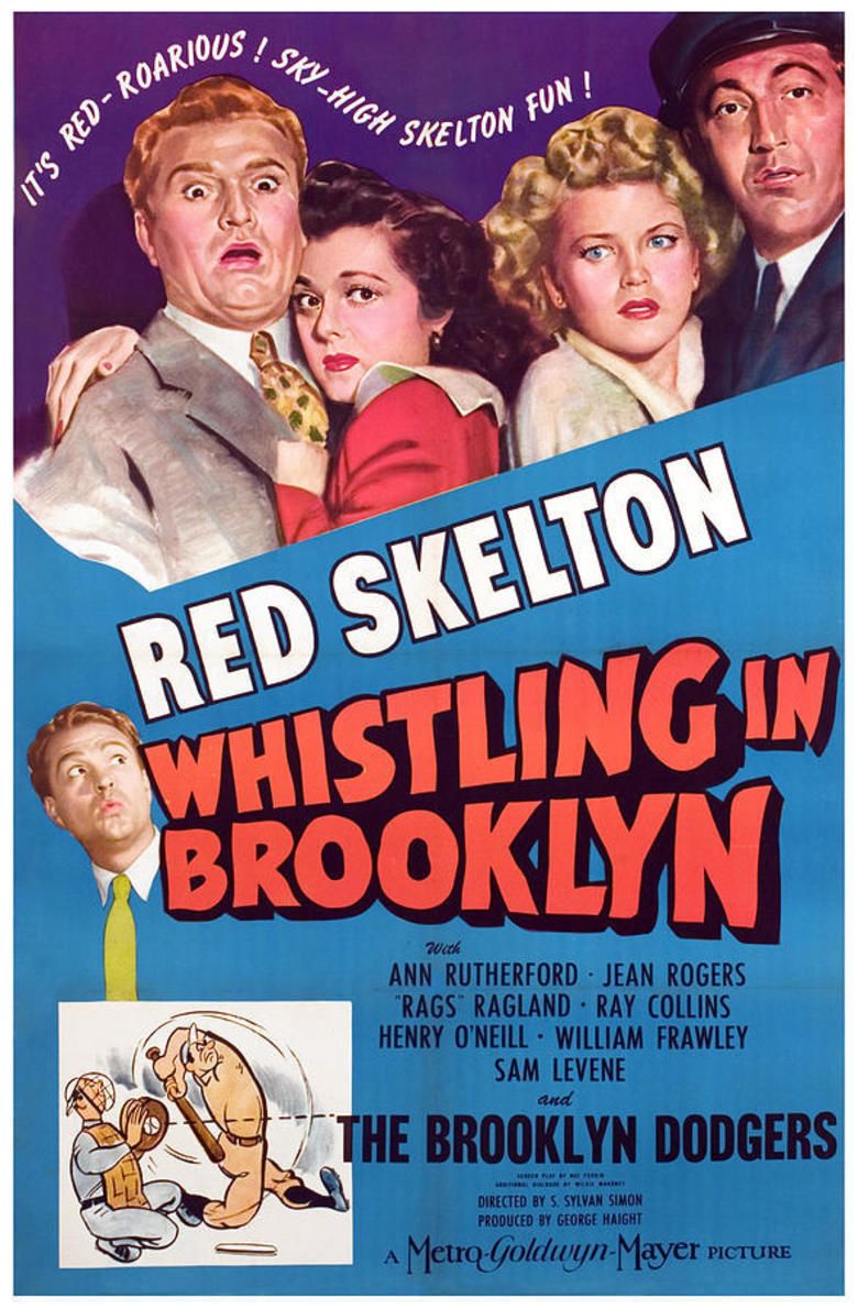 Whistling in Brooklyn movie poster