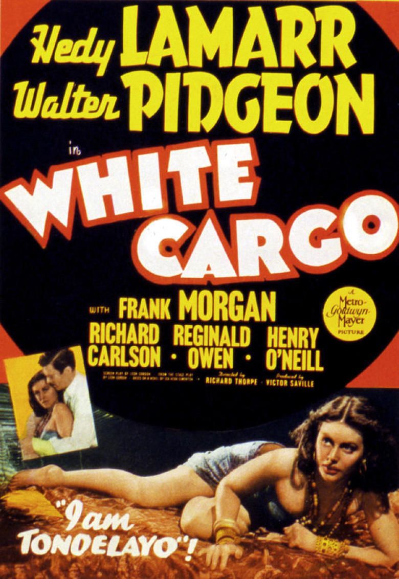 White Cargo movie poster