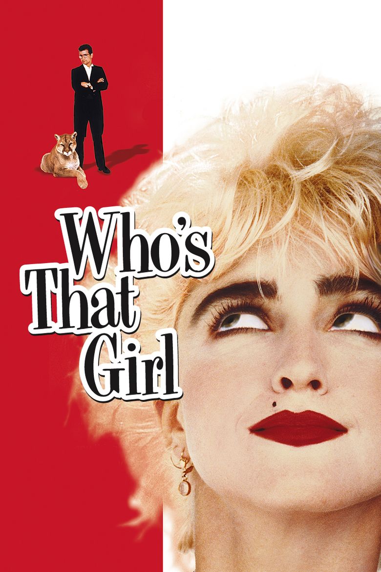 Whos That Girl (1987 film) movie poster
