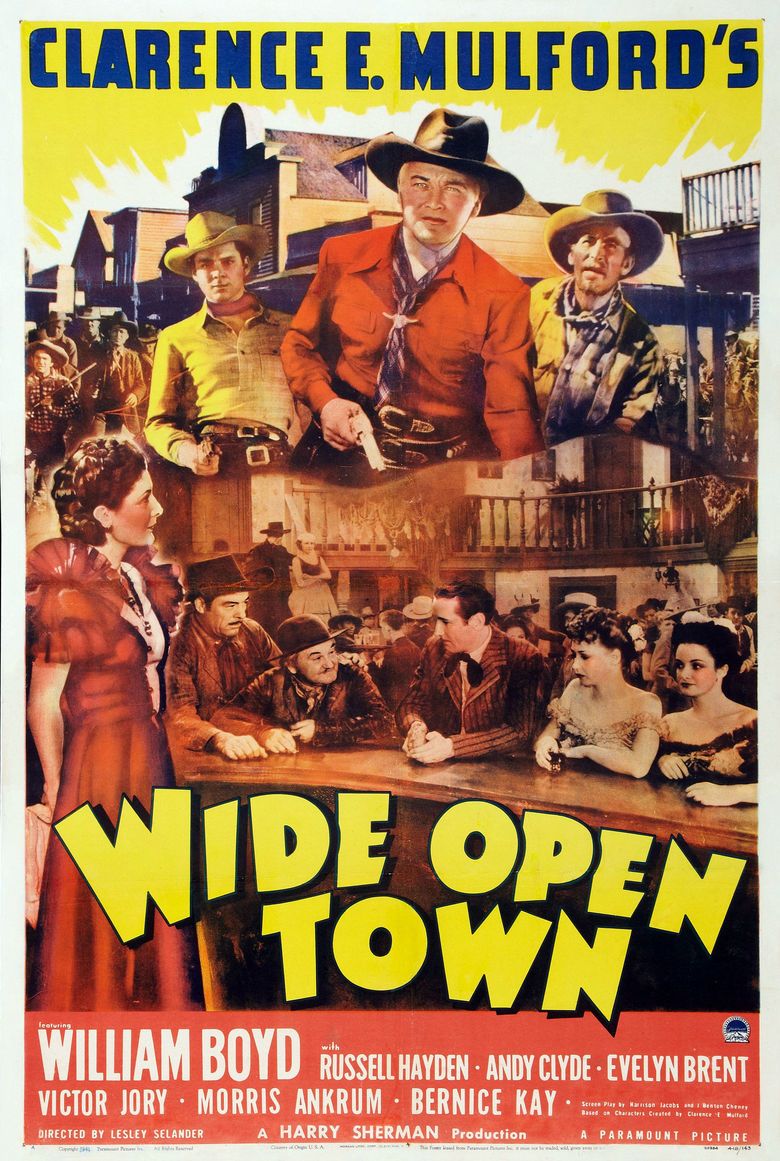 Wide Open Town movie poster