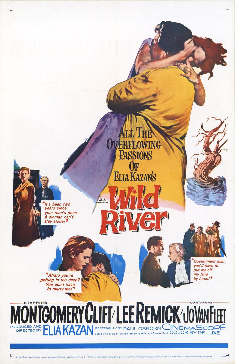 Wild River (film) movie poster