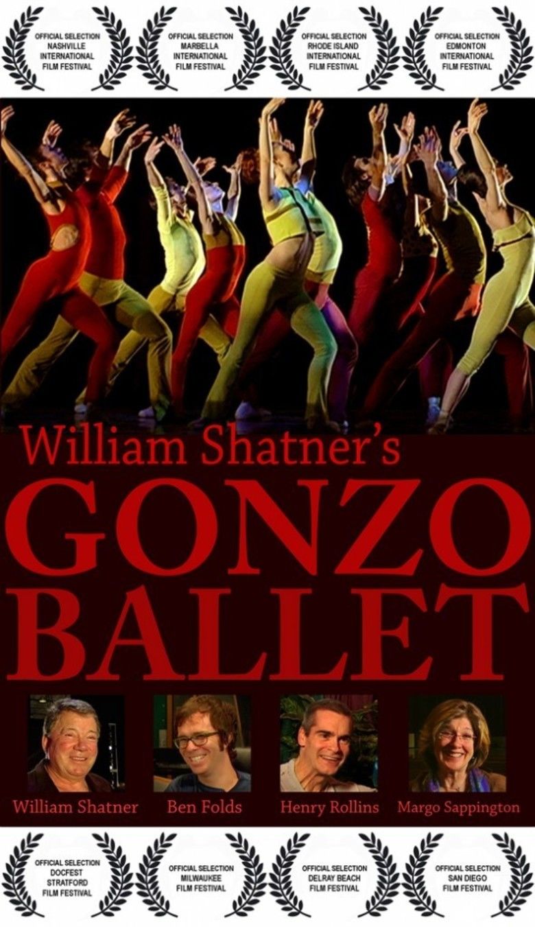 William Shatners Gonzo Ballet movie poster