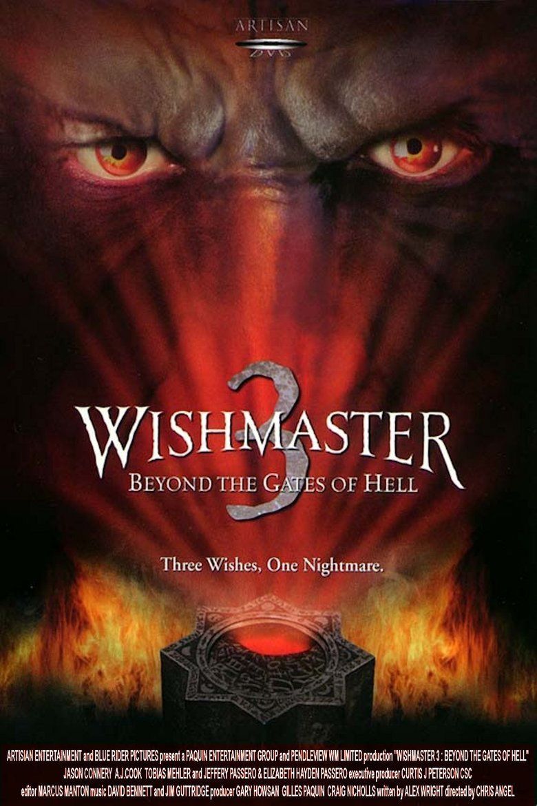 Wishmaster 3: Beyond the Gates of Hell movie poster