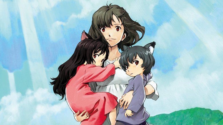 Wolf Children movie scenes