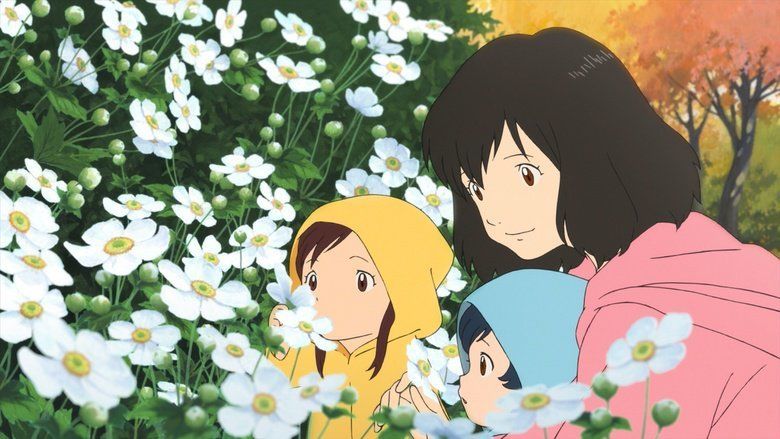 Wolf Children movie scenes