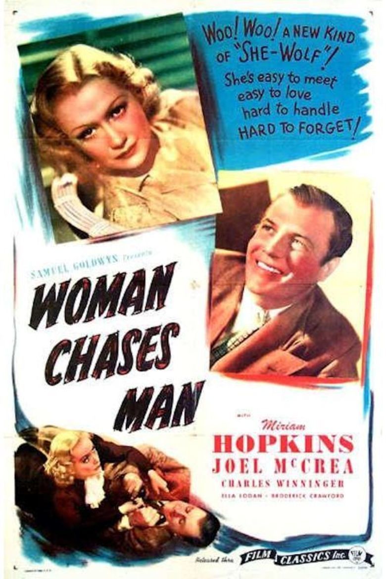 Woman Chases Man movie poster