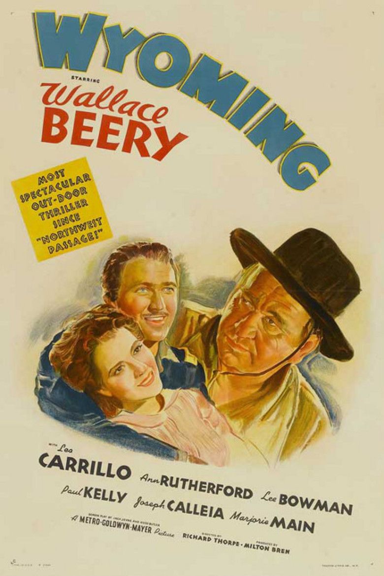 Wyoming (1940 film) movie poster