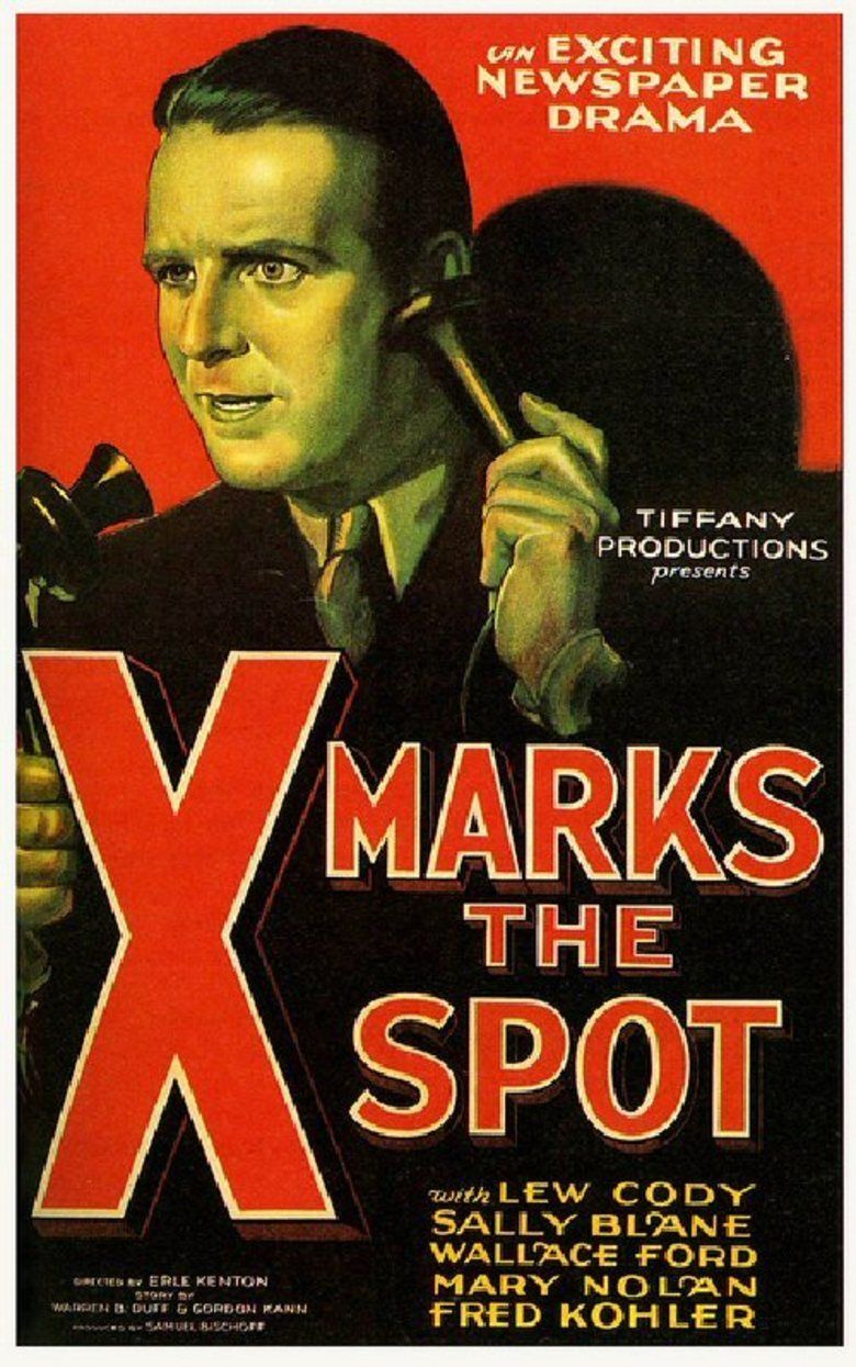 X Marks the Spot (1931 film) movie poster