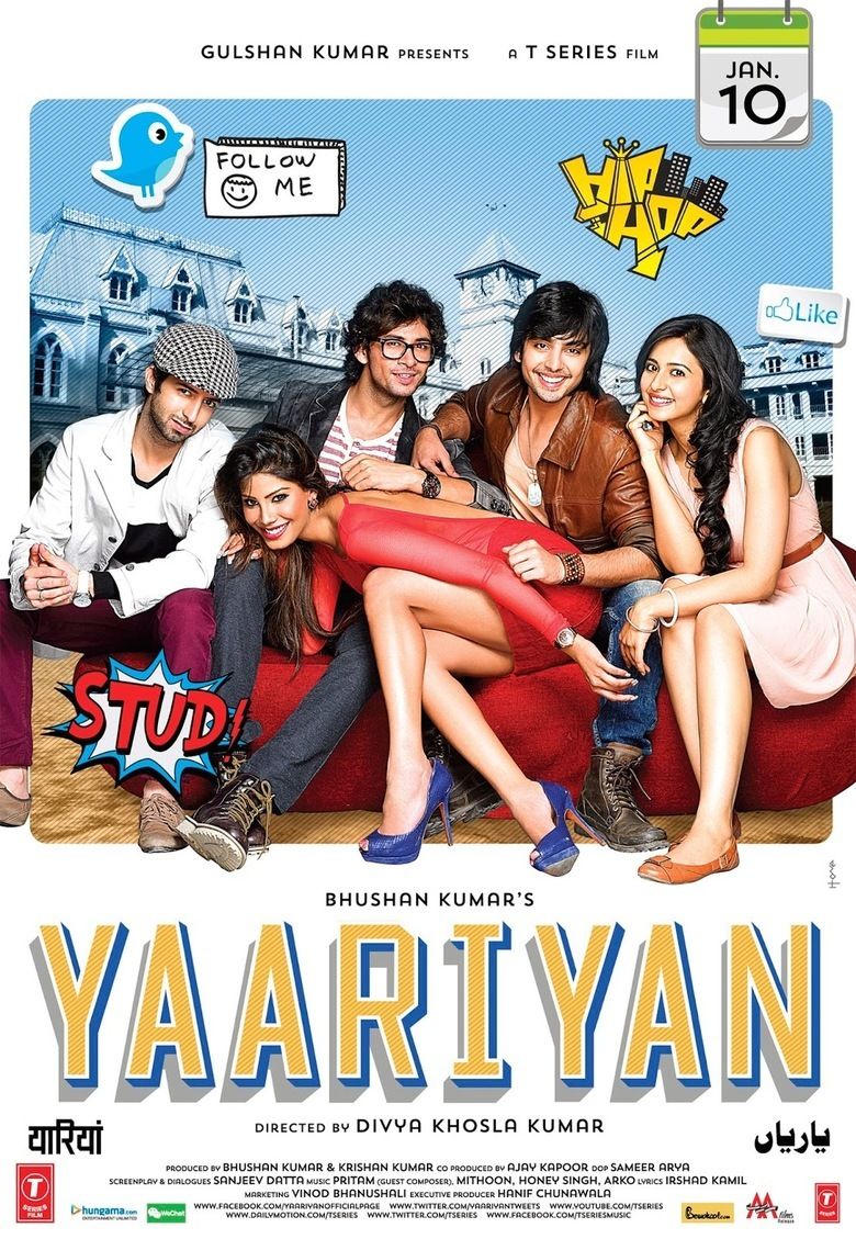 Yaariyan (2014 film) movie poster